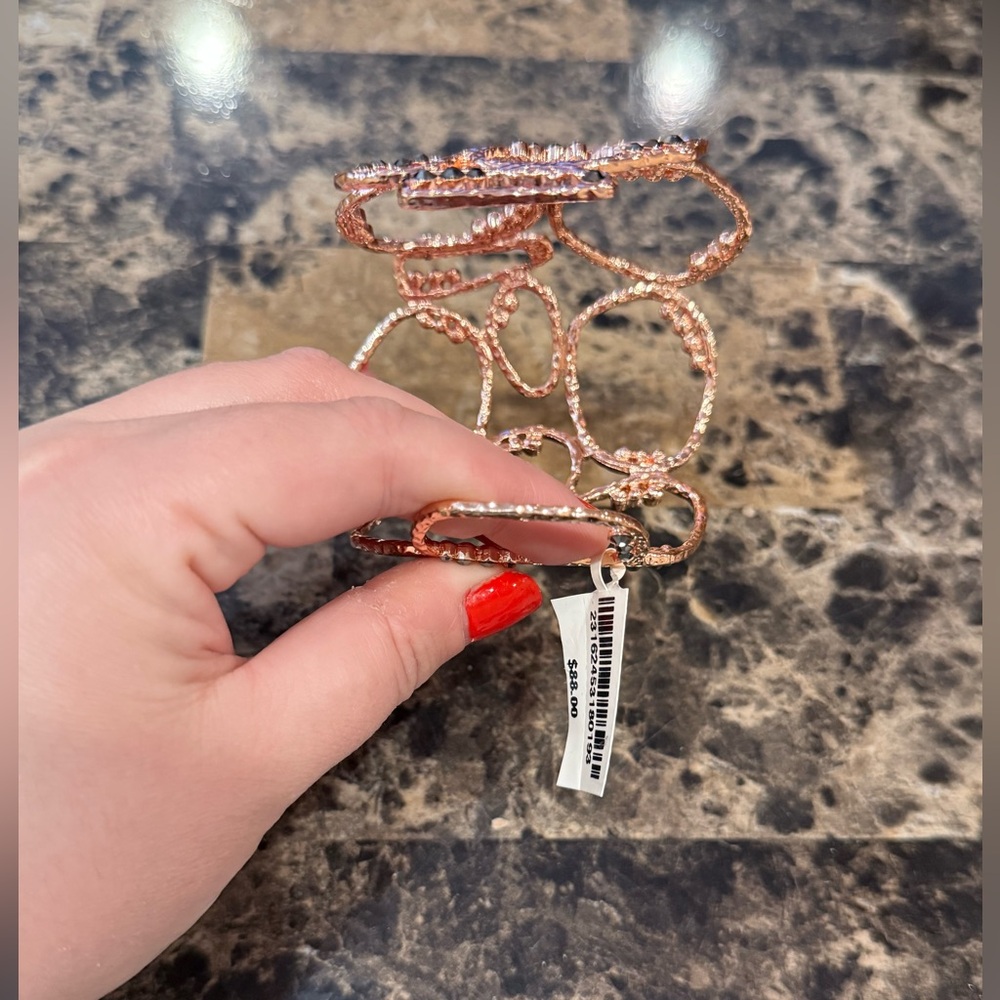 Henri Bendel Klee Metals Hoop Cuff - Picture 6 of 11